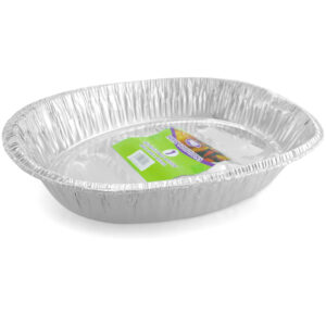 PPS Oval Foil Baking Tray 468 x 340 x 85mm