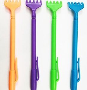 Premium Extendable Plastic Back Scratcher with Soft Grip, Adjustable from 18 to 39 cm