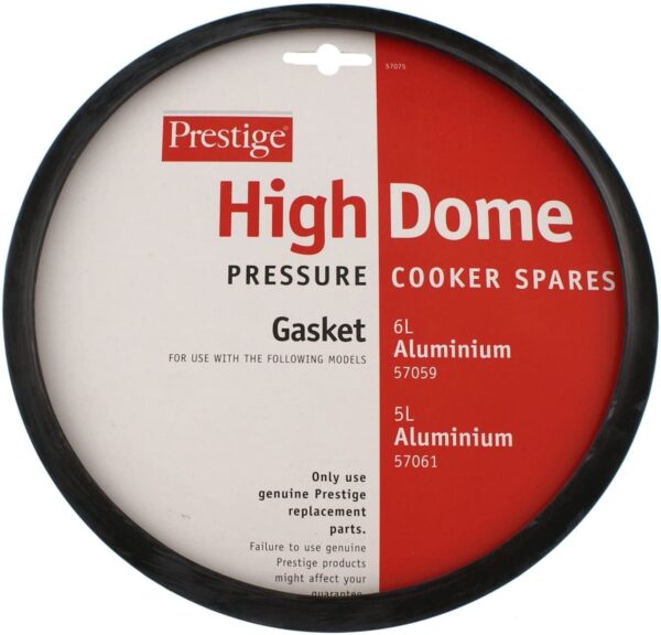 PRESTIGE HIGH DOME ALUMINUM PRESSURE COOKER GASKET SEAL