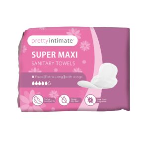 Pretty Intimate Super Sanitary Pads, Pack of 8