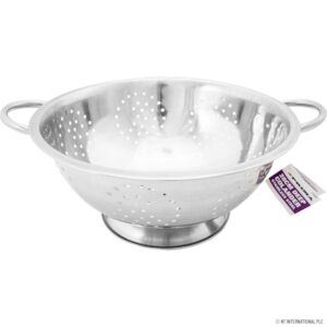 PRIMA 28CM DEEP COLANDER WITH TWO HANDLES