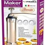 PRIMA COOKIE/BISCUIT PRESS WITH 20 DISCS