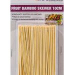 PRIMA FRUIT 10CM BAMBOO SKEWERS, PACK OF 300