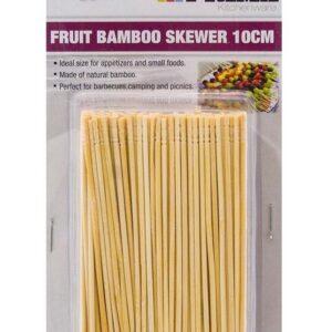 PRIMA FRUIT 10CM BAMBOO SKEWERS, PACK OF 300