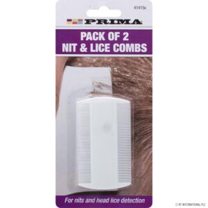 PRIMA Lice & Nit Combs, Pack of 2