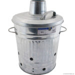 PRIMA MINI METAL INCINERATOR, GALVANIZED