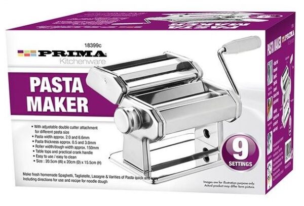 PRIMA PASTA MACHINE FOR MAKING LASAGNE AND SPAGHETTI