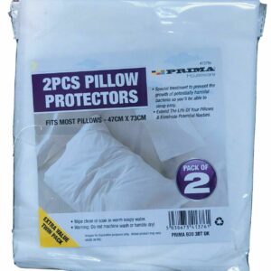 PRIMA Set of 2 Pillow Protectors - 47CM x 73CM