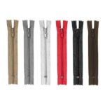**Product**: 6 Pack Assorted Colour Sewing Open Ended Zips