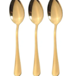 **Product**: Gold-Colored Metal Spoons
