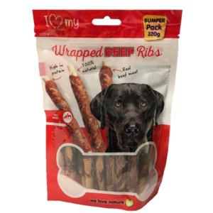 **Product Name:** Pet Dog Treats Wrapped Beef Ribs