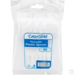 **Product**: Reusable White Plastic Spoons