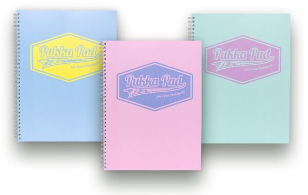 PUKKA A4 Pastel Jotta Notebook with 200 Pages