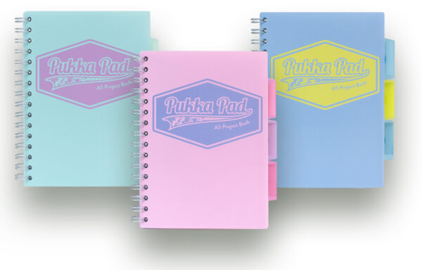 PUKKA A5 Pastel Project Notebook, 200 Pages