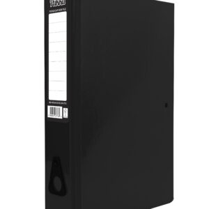 PUKKA BRIGHTS FOOLSCAP A4 BLACK BOX FILE