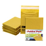 Pukka Gold Bubble Mailers A 175mm x 130mm, Pack of 10