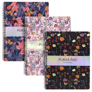 Pukka Pad Jotta Notebook A4+ with Bloom Design