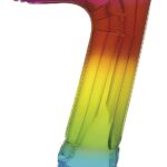 Rainbow 76 cm Giant Standing Foil Number 7 Balloon - Unique Party