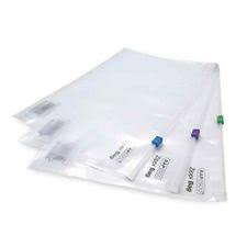 RAPESCO A4 ZIPPER BAGS, PACK OF 5