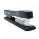 Rapesco Marlin Black Full Strip Stapler, 25-Sheet Capacity