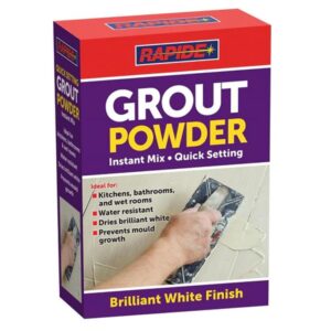 Rapide Grout Powder is a product typically used for grouting tiles. It comes in a 500g package and is designed to fill the spaces between tiles, providing a finished look and...