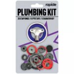 RAPIDE PLUMBING 22-PIECE SET (INCLUDES TAP WASHERS, RADIATOR KEY, PTFE TAPE)