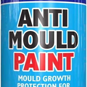 RAPIDE WHITE ANTI-MOULD SPRAY PAINT, 400ML