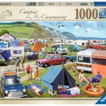 Ravensburger 1000-Piece Camping & Caravanning Jigsaw Puzzle