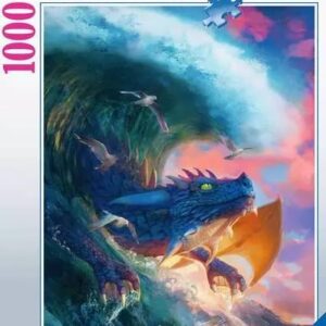 Ravensburger 1000-Piece Dragon Race Jigsaw Puzzle