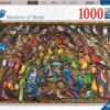 Ravensburger 1000 Piece Jigsaw Puzzle: Rainbow of Birds