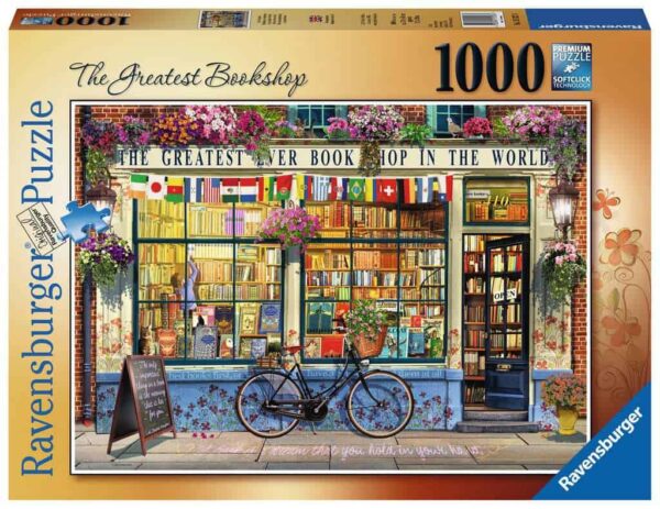 Ravensburger 1000 Piece Jigsaw Puzzle: The Greatest Bookshop