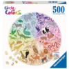 Ravensburger 500-Piece Circular Animals Jigsaw Puzzle