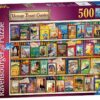 Ravensburger 500-Piece Jigsaw Puzzle: Vintage Travel Guides