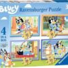 Ravensburger Bluey Four-Puzzle Box Set