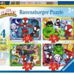 Ravensburger Spidey & Friends 4-Puzzle Box Set