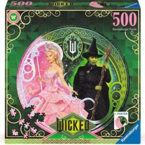 Ravensburger Wicked Circular 500-Piece Jigsaw Puzzle