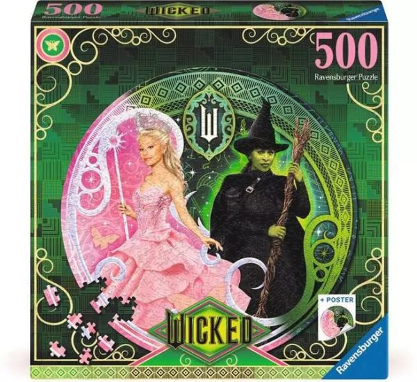 Ravensburger Wicked Circular 500-Piece Jigsaw Puzzle