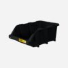 RCS25 Black Plastic Storage Bins, 200mm x 300mm x 130mm