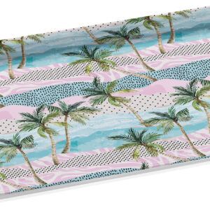 Rectangular Melamine Tray 24 x 40cm with Various Colors and Designs