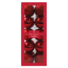 Red Shatterproof Xmas Baubles, 20-Pack