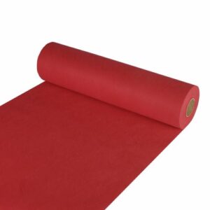 Red Table Runner Roll - 24m x 40cm