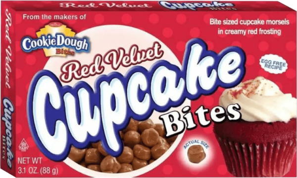 Red Velvet Cupcake Cookie Dough Bites 88g