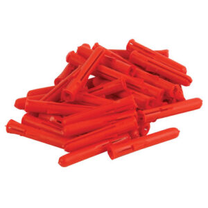 Red wall plugs, also known as red rawlplugs, are a type of plastic anchor used in construction and DIY projects to secure screws in masonry or concrete walls. They are typically...