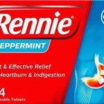 Rennie Peppermint 24-Count Tablets