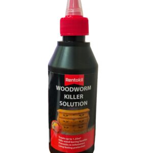 Rentokil 250ml Woodworm Treatment Solution Fluid