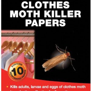 RENTOKIL MOTH KILLER STRIPS, PACK OF 10