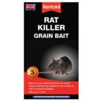RENTOKIL RAT POISON GRAIN BAIT PACK - 3 SACHETS