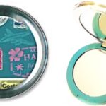 Retro Style 10x Magnification Travel Makeup Compact Mirror