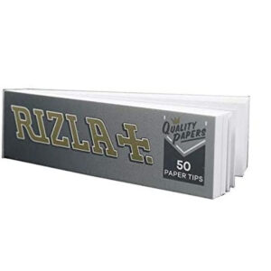 Rizla Silver Roach Tips, 50 Pack