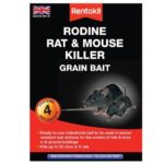 RNETOKIL RODINE RAT & MOUSE KILLER GRAIN BAIT - PACK OF 4 SACHETS